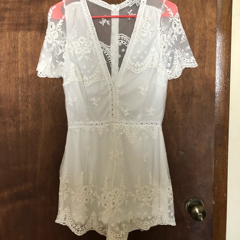 White Romper